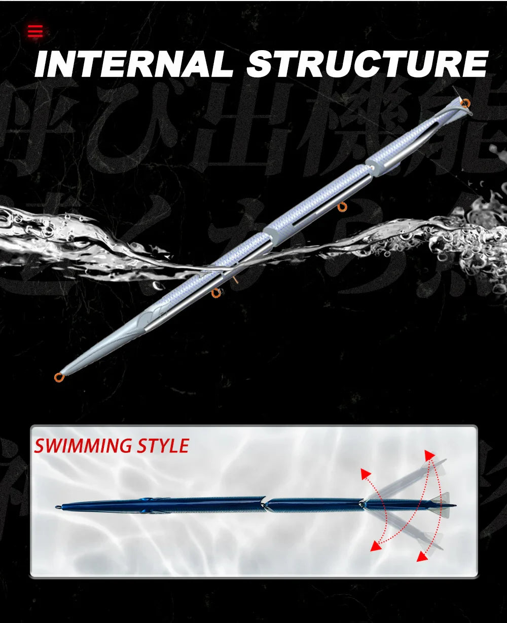 Fiskedrag – Hunthouse 255 jointed swimbait havsöring & seabass