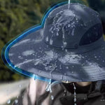 Hengittävästä kankaasta valmistettu aurinkohattu – kokoontaitettava ulkohattu vaellukseen ja kalastukseen