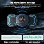 EMS nackmassage – mini elektrisk nack- & ryggmassager mot smärta