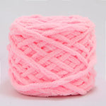 Chenillegarn 100 g – mjukt garn för halsdukar & handarbete