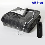 Smart Elektrisk Filt – Flanell och Lammskinn