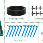 Solcellsbevattning – automatisk droppbevattning för balkong & trädgård