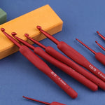 Virknålar med silikongrepp – set för virkning & stickning