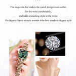 Klocka Karolina (damklocka i stål med kalender & vattenskydd)