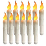 LED stearinljus med timer & fjärrkontroll – fladdrande låga
