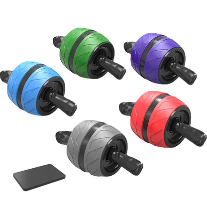 Maghjul med knäskydd – ab roller träningsredskap för mage & core