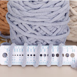 Chenillegarn 2 st – tjockt mjukt garn för filtar, tröjor & halsdukar