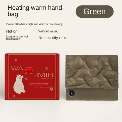 VärmePuff™ – USB Dunvärmedyna med Justerbar Temperatur