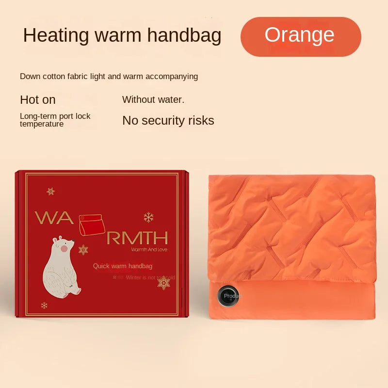 VärmePuff™ – USB Dunvärmedyna med Justerbar Temperatur