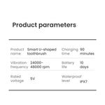 U-Brush™ – Elektrisk Tandborste med 360° Rengöring