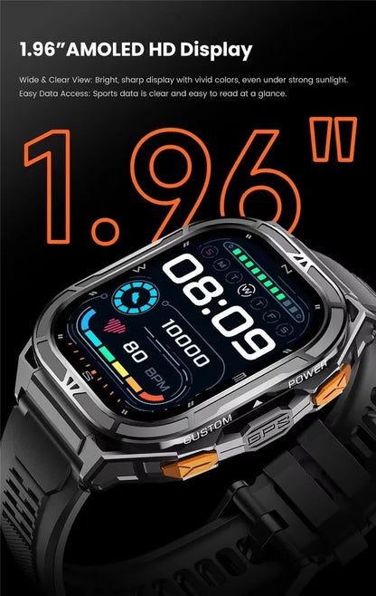Pansarklockan – robust smartwatch för vardag & äventyr