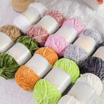 Mjuk sammetsgarn 100g – garn för mössor, halsdukar & kuddar