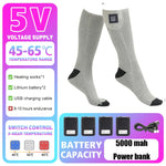 Uppladdningsbara Värmestrumpor – Vinterkomfort