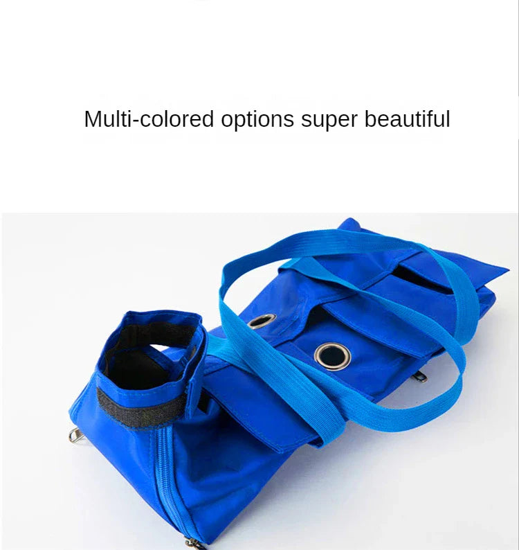 Kattväska med sele – bärbar transportväska för veterinär & resa