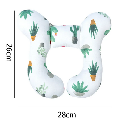 BarnKudde™ – U-formad Nackkudde med Barnmotiv