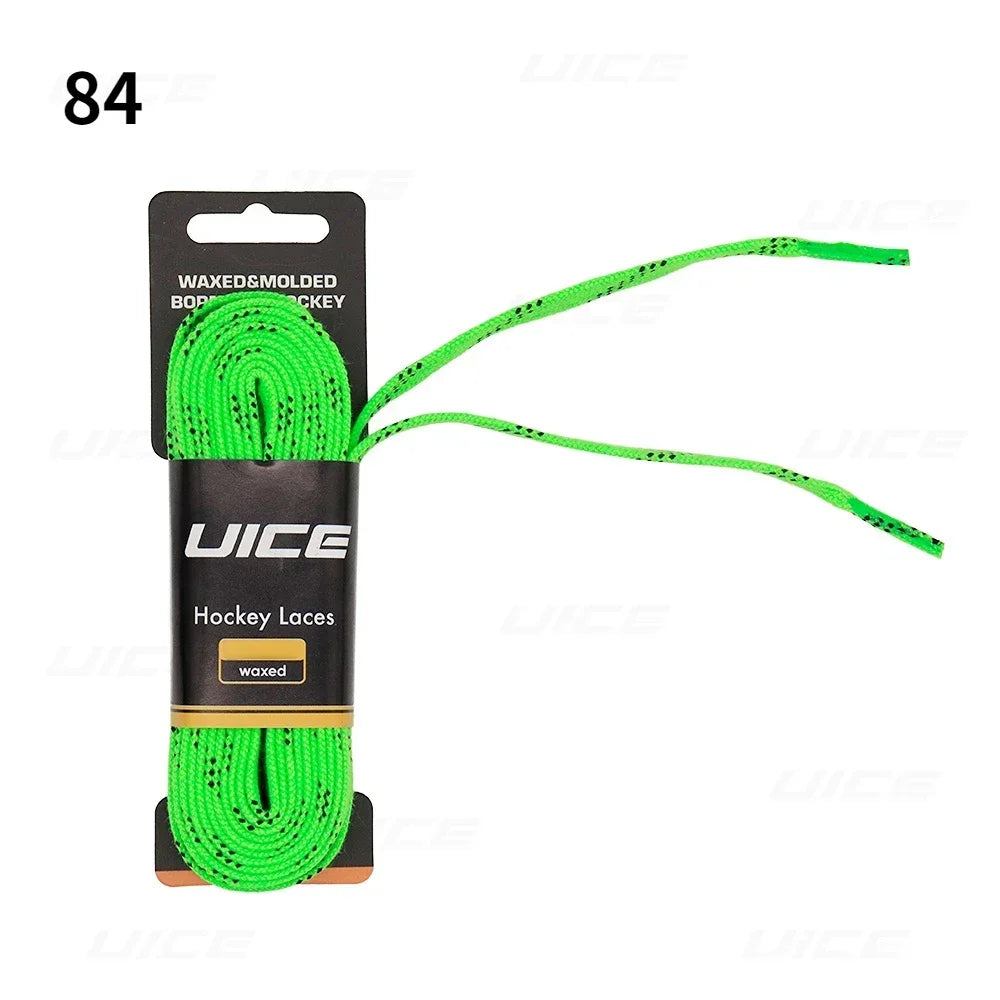 Skridskosnören ishockey – vaxade & förstärkta skosnören