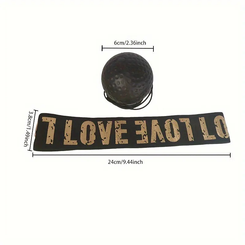 Boxningsboll huvudband – reaktionsboll