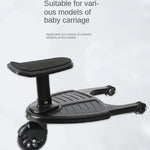 StrollerAdapter™ – Askelmalauta kahdelle lapselle ja kaksosille 