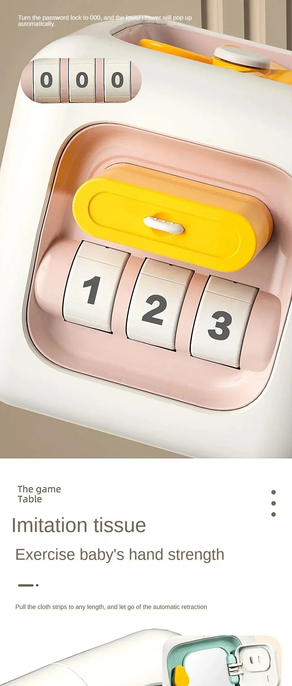 Montessori Leksak – Sensorisk aktivitetsleksak för barn 1–6 år