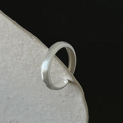 Ring Sanna (handgjord ring med oregelbundna vattendroppar & korsdesign)