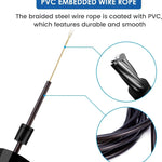 Hopprep speed rope – justerbart hopprep med kullager för träning