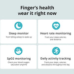 Smart ring – sömn & hälsomonitor med laddfodral