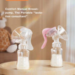 Manuell bröstpump – BPA-fri amningspump för spädbarnsmatning