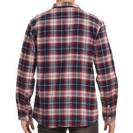 Oversize Herrskjorta – lätt jacka i bomull & flanell med fickor