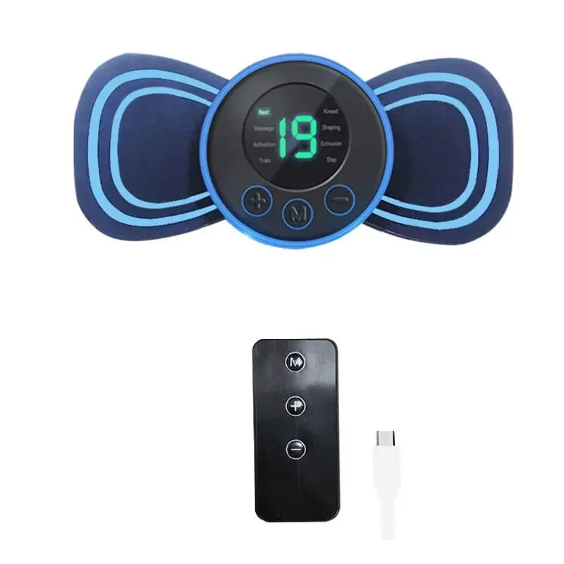 EMS nackmassage – mini elektrisk nack- & ryggmassager mot smärta