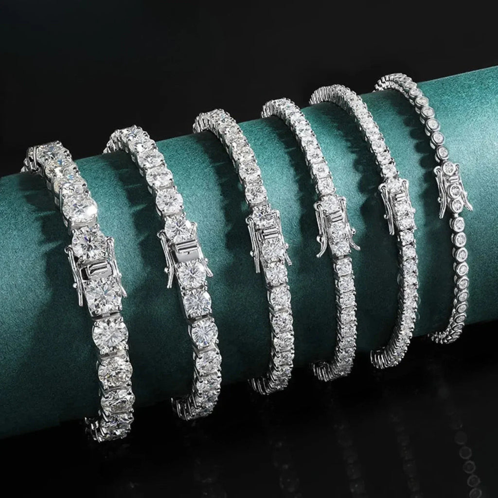 Armband Elin (tennisarmband 2 mm med gnistrande stenar)