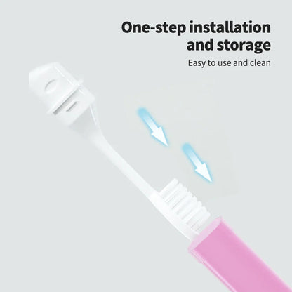 MiniTravelToothbrush™ – Kokoontaitettava hammasharja läpinäkyvässä muodossa