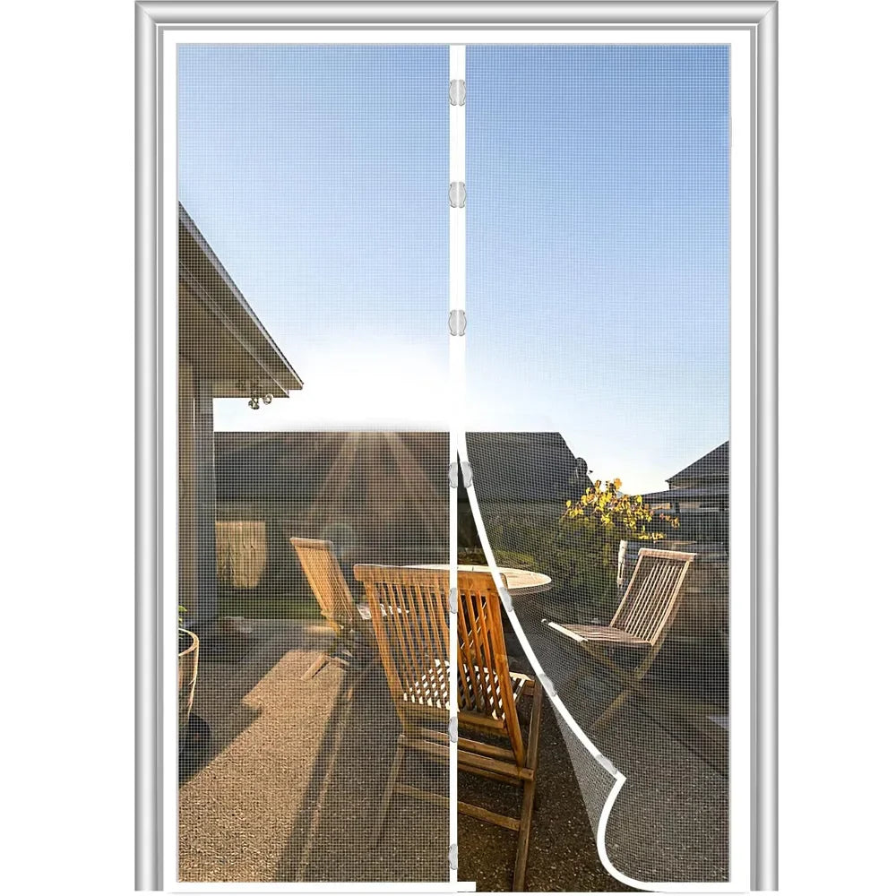 MagnetGardinen – Mygg- & Insektsskydd utan Borrning