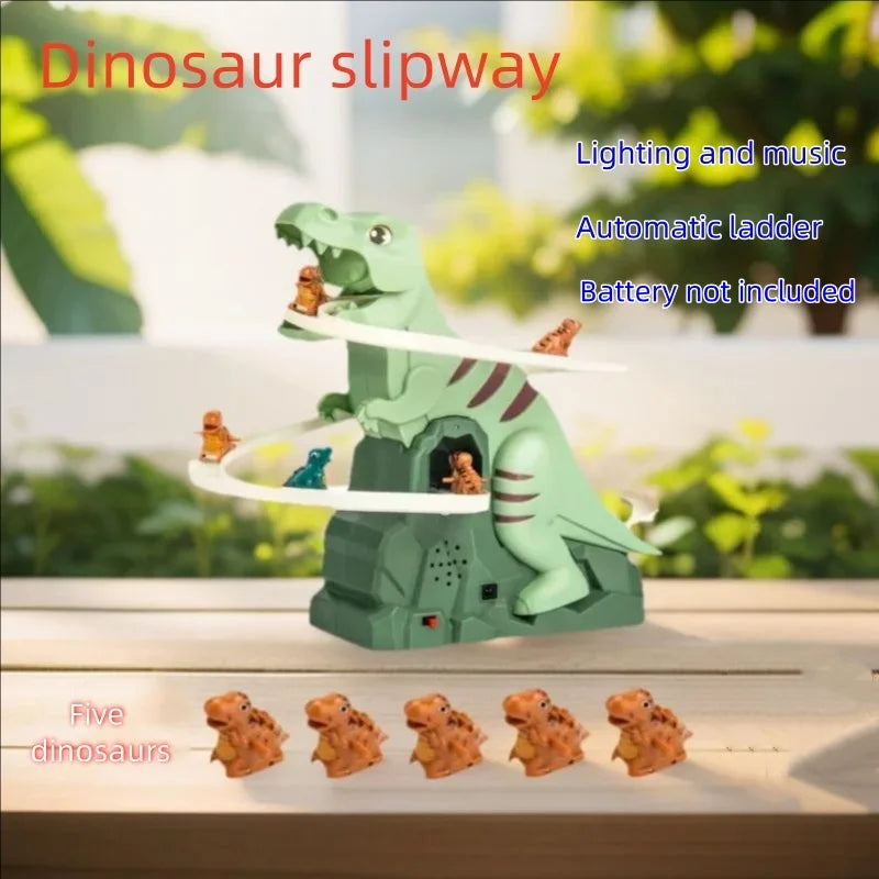 Dinosaurie Bilbana med Pussel
