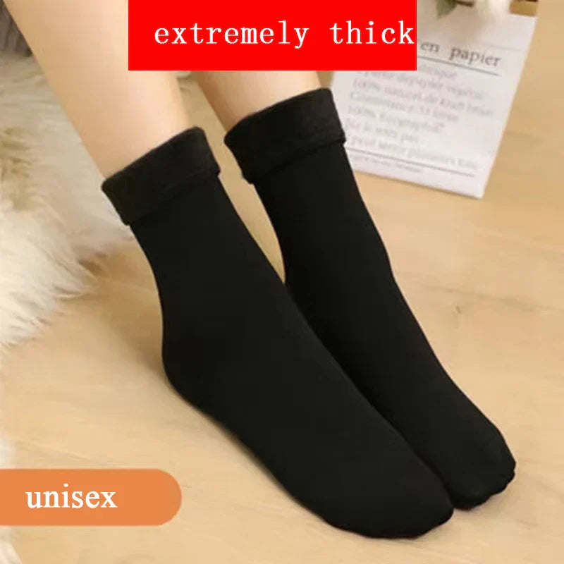 Varma herrsockor – halkfria innesockor i fleece