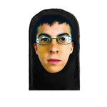 3D ansiktsmask cosplay – realistisk helmask för fest & halloween