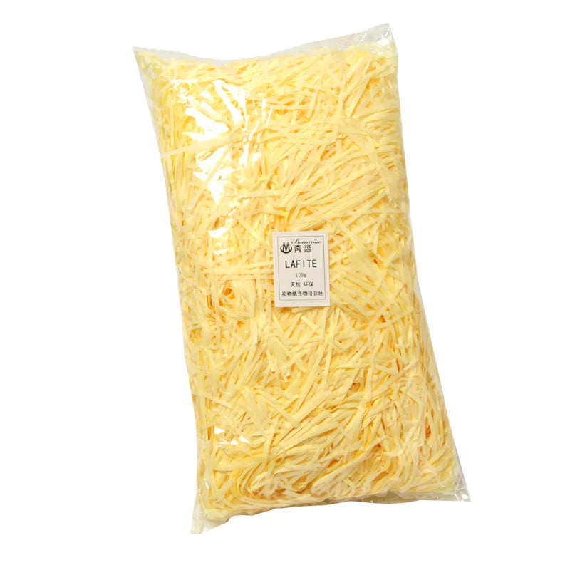 Fyllnadspapper konfetti – färgat strimlat papper (20/50g)
