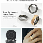 Smart ring – sömn & hälsomonitor med laddfodral