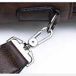 Herrportfölj i läder – business handväska för laptop & dokument