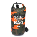 Vattentät drybag 2–30 L – kamouflage väska för paddling & friluftsliv