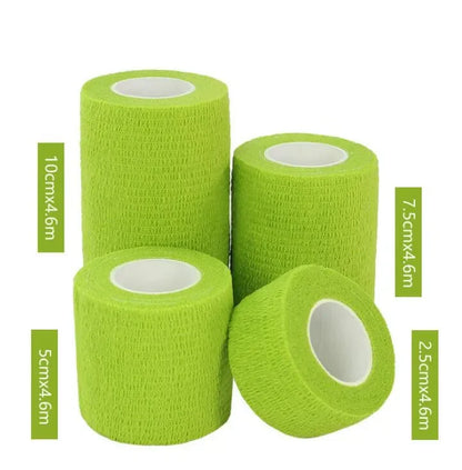 Självhäftande sporttejp – elastisk bandage för knä, finger & fotled