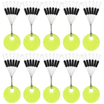 Gummistopp till fiskelina – 60 st space beans