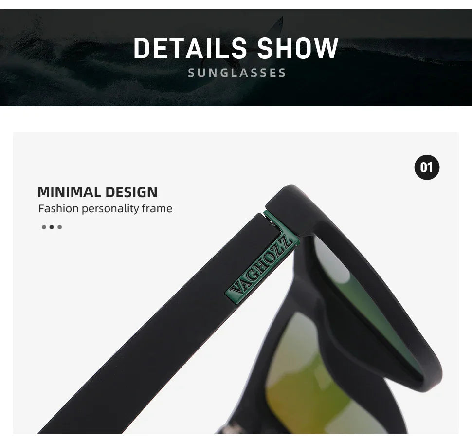 Klassiska solglasögon – UV400 sport & fiske