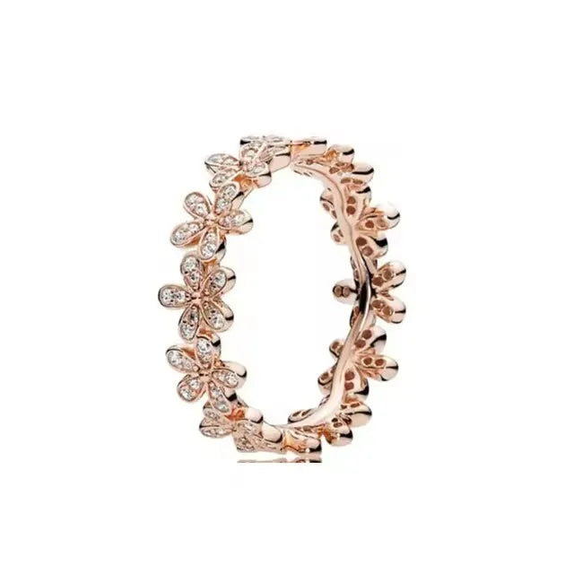 Ring Freja (ring med snöflinga, familjeträd & krona – symbolisk design)