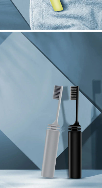 MiniTravelToothbrush™ – Kokoontaitettava hammasharja läpinäkyvässä muodossa