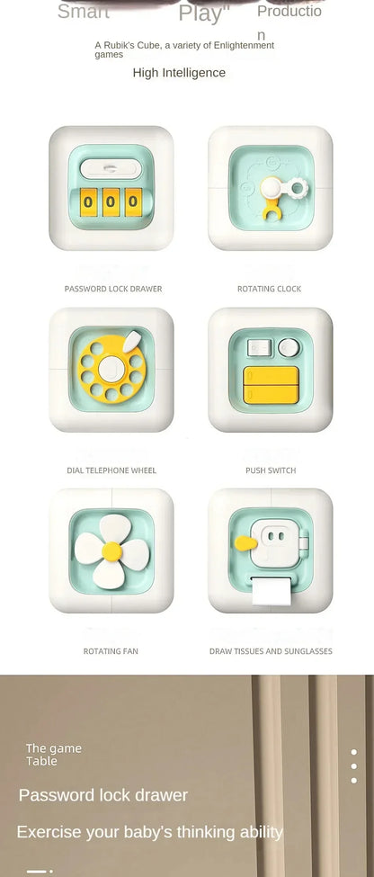 Montessori Leksak – Sensorisk aktivitetsleksak för barn 1–6 år