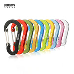 Pienet teräksiset sulkurenkaat – 6 kpl retkeilyyn ja kalastukseen