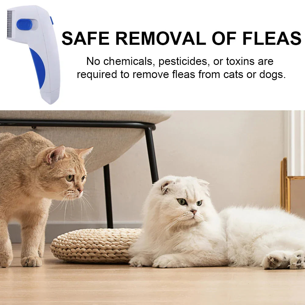 LoppKammen™ – Sähköinen täikampa lemmikeille 