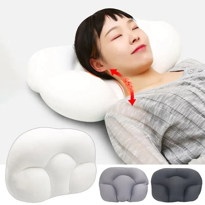 Molnkudde äggform – ergonomisk memory foam kudde för säng & amning