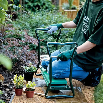 Puutarhatuki 2-in-1 – Polvisuoja ja jakkara 