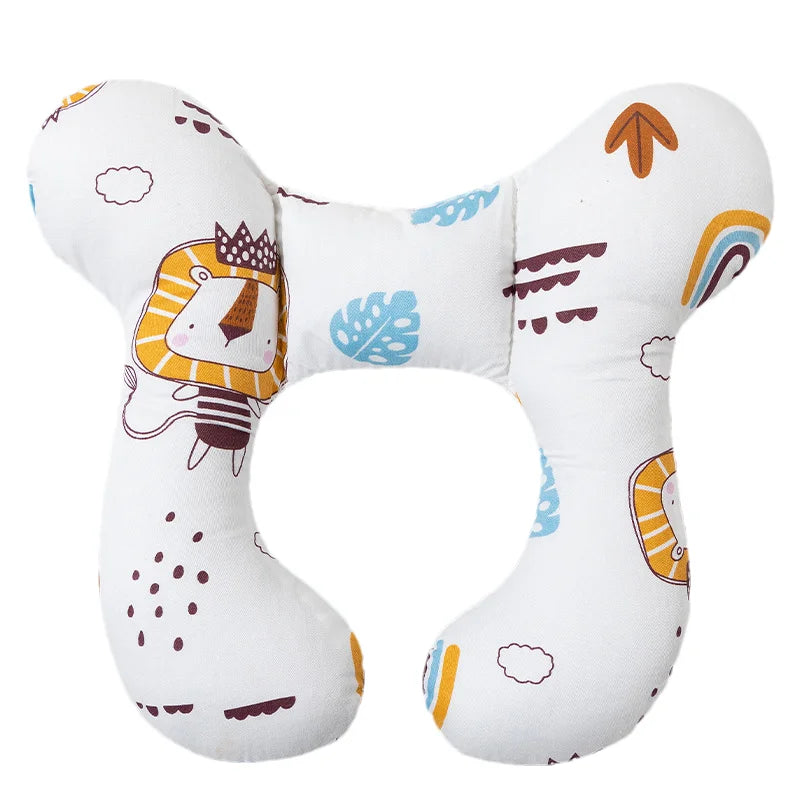 BarnKudde™ – U-formad Nackkudde med Barnmotiv